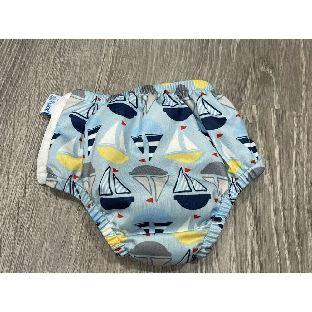 I Play Swim Diaper sailboat Boys 6 Month D21